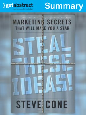 cover image of Steal These Ideas (Summary)